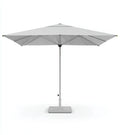 Ampio Ombrellone Da Esterno 300×300×260 cm - bianco - struttura in alluminio - stile moderno per All'Aperto